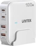 Unitek P1229AWH01-EU mobiltelefon töltő Univerzális Fehér Váltakozó áram Gyorstöltés Beltéri (P1229AWH01-EU) (P1229AWH01-EU)