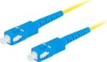 Lanberg Optikai patch SM SC/UPC-SC/UPC szimplex 5m LSZH G657A1 3.0mm sárga (FO-SUSU-SS11-0050-YE) (FO-SUSU-SS11-0050-YE)