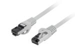 Lanberg S/FTP CAT 8.1 Patch Kábel 5m - Szürke (PCF8-10CU-0500-S) (PCF8-10CU-0500-S)