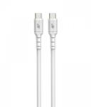 TB USB Type-C - USB Type-C Adat- és töltőkábel 2m - Fehér (AKTBXKUCC2SI20W) (AKTBXKUCC2SI20W)