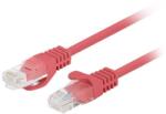 Lanberg U/UTP CAT6 Pach kábel 1m 10db - Piros (PCU6-20CC-0100-R) (PCU6-20CC-0100-R)