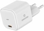 SWISSTEN 22037010 1x USB Type-C GaN Hálózati töltő - Fehér (45W) (8595217483798) (8595217483798)