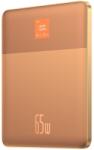 Baseus Blade2 Smart Power Bank USB-C + Type-C 12000mAh 65W - Narancssárga (P10063801S13-00) (P10063801S13-00)