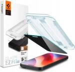 Spigen Glas. tR EZ Fit HD Apple iPhone 16 Pro Max Privacy tempered kijelzővédő fólia felhelyező kerettel (1db) (AGL07915) (AGL07915)