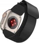ForCell F-Design FA05 Apple Watch 38/40/41mm nylon szíj, fekete ( )