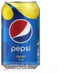 Pepsi Twist Lemon 0, 33L Szénsavas Üdítőital (DRS)*