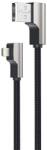 AUKEY CB-AL01 USB-A apa 2.0 - Lightning apa Adat és töltőkábel - Fekete (2m) (CB-AL01 BLACK) (CB-AL01 BLACK)