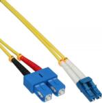 InLine 88656R InfiniBand és száloptikai kábel 1 M 2x LC 2x SC Sárga (88656R) (88656R)