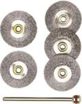 PROXXON Micromot Drótkefe Készlet - 5db-os, Acél (PR28952) (PR28952)