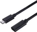 Unitek C14086BK-1M USB Type-C anya - USB Type-C apa 3.2 Adat és töltő Kábel - Fekete (1m) (C14086BK-1M) (C14086BK-1M)
