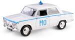 Daffi PRL Fiat 125 autó fém modell fehér (1: 43) (B-245) (B-245)