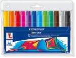 STAEDTLER Noris Club 3 mm Filctoll készlet -12 szín (340 WP12) (340 WP12)