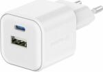 SWISSTEN 22071510 USB-A / USB-C Hálózati Töltő Adapter 12W - Fehér (8595217485549) (8595217485549)
