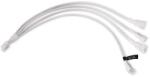Alphacool 18729 4-Pin - 4x 4-Pin PWM Y-Splitter (Fehér) - 30cm (18729) (18729)