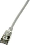 LogiLink SlimLine RJ45 CAT6A U/FTP -> RJ45 CAT6A U/FTP M/M adatkábel 1m szürke (CQ9032S) (CQ9032S)