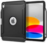 Spigen Apple iPad 10.9 (2022) ütésálló hátlap Apple Pencil tartóval - Spigen Rugged Armor - fekete (SP0231) (SP0231)