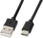 iBOX IKUMTC USB 2.0 Type-C adat- és töltőkábel 1m - Fekete (IKUMTC) (IKUMTC)