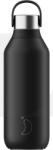 Chilly's Series 2 500ml Termosz - Fekete (B500S2ABLK) (B500S2ABLK)