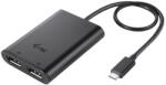 I-TEC C31DUAL4K60HDMI video digitalizáló adapter 7680 x 4320 pixelek Fekete (C31DUAL4K60HDMI) - xupe