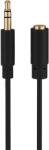 Goobay Jack - Jack hosszabbító kábel 5m (3.5mm jack apa - 3.5mm jack anya) (97122) (97122)