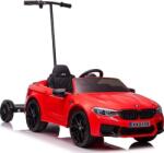 LEAN Toys BMW M5 Platformmal Elektromos Kisautó 9587 - 12 V, 2 Darab 45 W Motorral, Szülői Távirányítóval, Lakkozott Piros (9587) (9587)