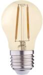 GP 080596 LED Filament Mini Globus izzó 1, 2W 100lm 2200K E27 - Meleg fehér (745GPMGL080596CE) (745GPMGL080596CE)