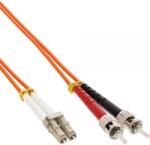 InLine 88502 InfiniBand és száloptikai kábel 2 M 2x LC 2x ST Narancssárga (88502) (88502)