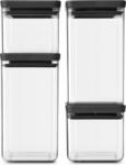 Brabantia 12 24 22 Műanyag ételtároló készlet (4 db / csomag) (12 24 22) (12 24 22)