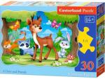 Castorland A Deer and Friends 30 pcs Kontúr kirakós 30 db Rajzfilmek (GXP-577218) (GXP-577218)