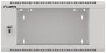 Lanberg WFFA-5604-10S 19" Fali rack szekrény 4U 570x600mm - Szürke (WFFA-5604-10S)
