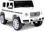 LEAN Toys Mercedes G-Class 7912 12 V Elektromos Kisautó - 2.4 GHz, Szülői Távirányítóval, Nyitható Ajtóval, EVA Kerekekkel, Fehér (7912) (7912)