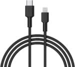 AUKEY CB-CL02 USB-C apa - Lightning apa 3.1 Adat és töltő kábel - Fekete (CB-CL02 BLACK) (CB-CL02 BLACK)