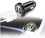 Cellularline Cellularline Dual car charger, 2xUSB, 2A, black (CMICROCBRUSBDUAL2A) (CMICROCBRUSBDUAL2A)