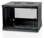 TECHLY I-CASE EL-1006B32 állvány 6U Falra szerelhető állvány Fekete (023592) (023592)