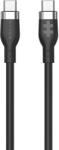 Hyper USB-C apa - USB-C apa Adat- és töltőkábel 240W 2m - Fekete (HJ4002BKGL) (HJ4002BKGL)