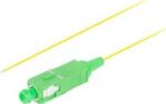 Lanberg Optikai pigtail SM SC/APC ST 9/125 G657A1 sárga 2m (FP-SCAP-SS11-0020-YE) (FP-SCAP-SS11-0020-YE)
