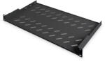 ASSMANN 1U fixed shelf for racks from 400mm depth 45x483x250mm up to 15kg Black (RAL 9005) (DN-19 TRAY-1-SW) - mzona