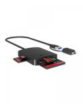 RaidSonic Icy Box IB-CR302-CU3 4in1 Multi USB 3.2 Gen1 Külső kártyaolvasó (IB-CR302-CU3) (IB-CR302-CU3)