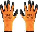 NEO TOOLS 97-612-10 Munkakesztyű, Hőszigetelt, Latex Bevonatú Poliészter, 2242X, 10" (97-612-10) (97-612-10)
