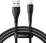 JOYROOM Starry Series SA32-AL3 USB-A apa - Lightning apa 2.0 Adat és töltő kábel - Fekete (1m) (SA32-AL3 BLACK) (SA32-AL3 BLACK)