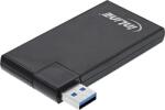 InLine 35391 hálózati csatlakozó USB 3.2 Gen 1 (3.1 Gen 1) Type-A 5000 Mbit/s Fekete (35391) (35391)