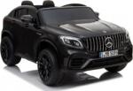 LEAN Toys Mercedes-AMG GLC 4131 LCD 12 V 2 Személyes 12 V Elektromos Kisautó - 4 db 45 W Motorral, Szülői Távirányítóval, Lakk Fekete (4131) (4131)