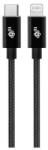 TB AKTBXKUAMFICS1B USB-C apa - Lightning apa 2.0 Adat és töltő kábel - Fekete (1m) (AKTBXKUAMFICS1B) (AKTBXKUAMFICS1B)