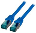 EFB-Elektronik S/FTP CAT6a Patch kábel 5m Kék (MK6001.5BL) (MK6001.5BL)