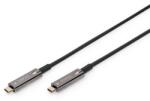 ASSMANN AK-330160-150-S USB kábel 15 M USB 3.2 Gen 1 (3.1 Gen 1) USB C Fekete (AK-330160-150-S) (AK-330160-150-S)