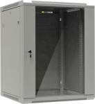 NETRACK 15U 19" fali rack szekrény 600x600mm levehető oldalú sötétszürke (019-150-66-021) (019-150-66-021) (019-150-66-021)