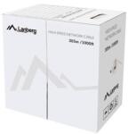 Lanberg LCU5-12CU-0305-G UTP CAT5e Patch kábel 305m - Zöld (LCU5-12CU-0305-G) (LCU5-12CU-0305-G)