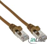 InLine 72502K hálózati kábel Barna 2 M Cat5e SF/UTP (S-FTP) (72502K) (72502K)