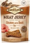 Brit Carnilove Jerky Snack Chicken&Quail Bar - csirke&fürj 100g (MS_18409) (MS_18409)