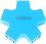 Platinet VARR USB 2.0 HUB 4 Port, kék (OUH24SBL) (OUH24SBL)